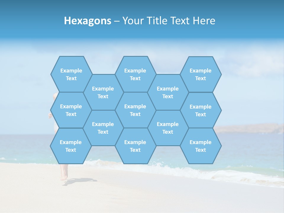 Portrait Training Summer PowerPoint Template