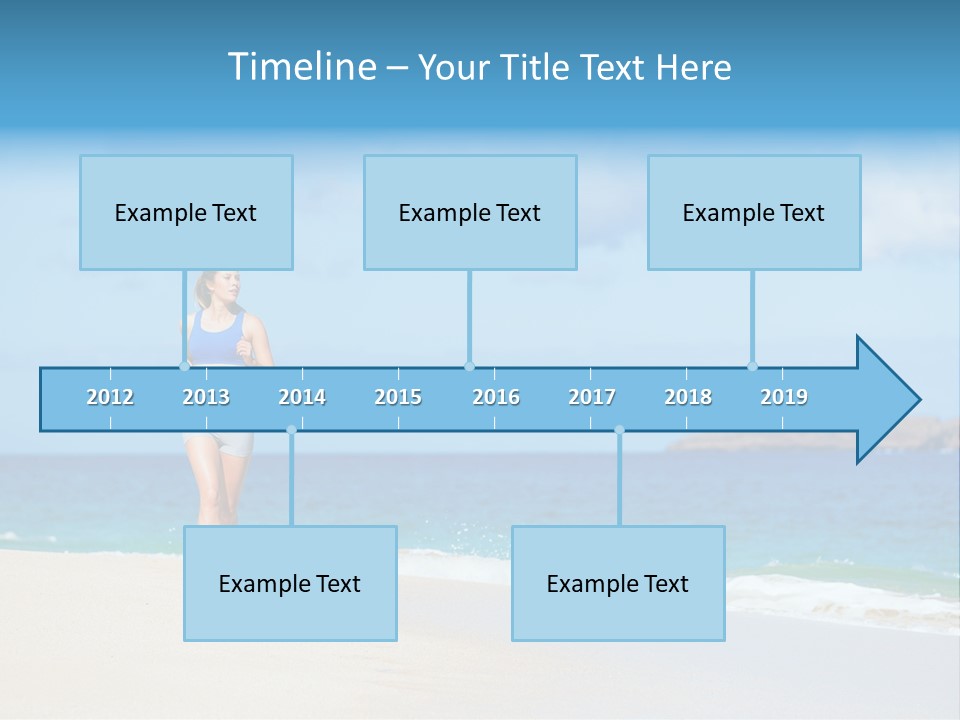 Portrait Training Summer PowerPoint Template