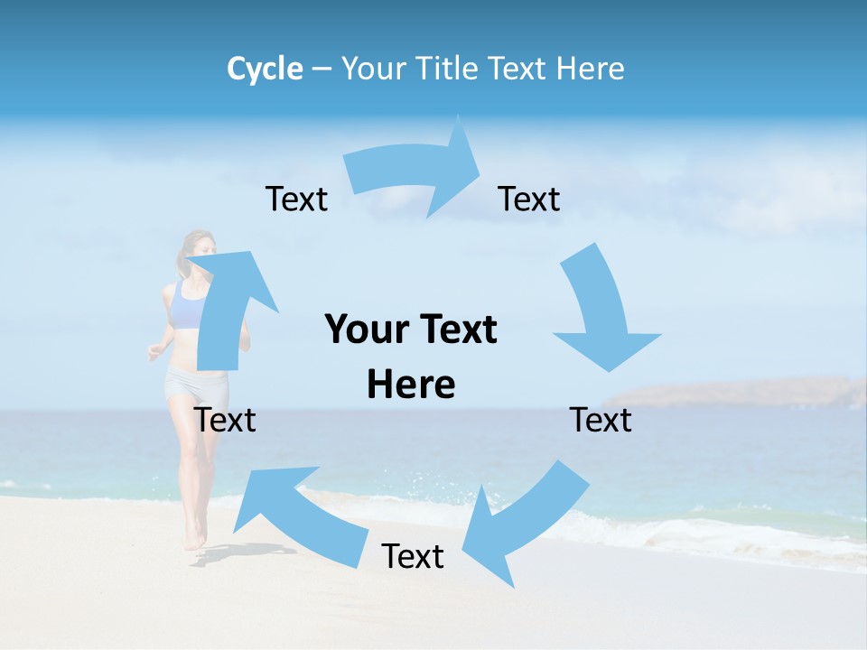 Portrait Training Summer PowerPoint Template
