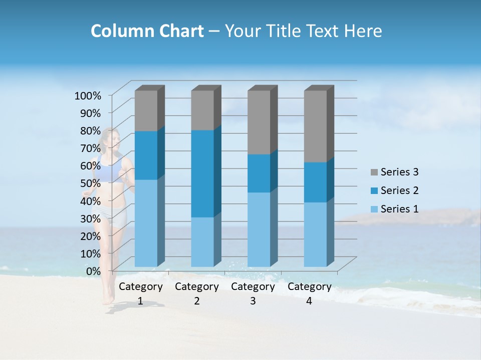 Portrait Training Summer PowerPoint Template