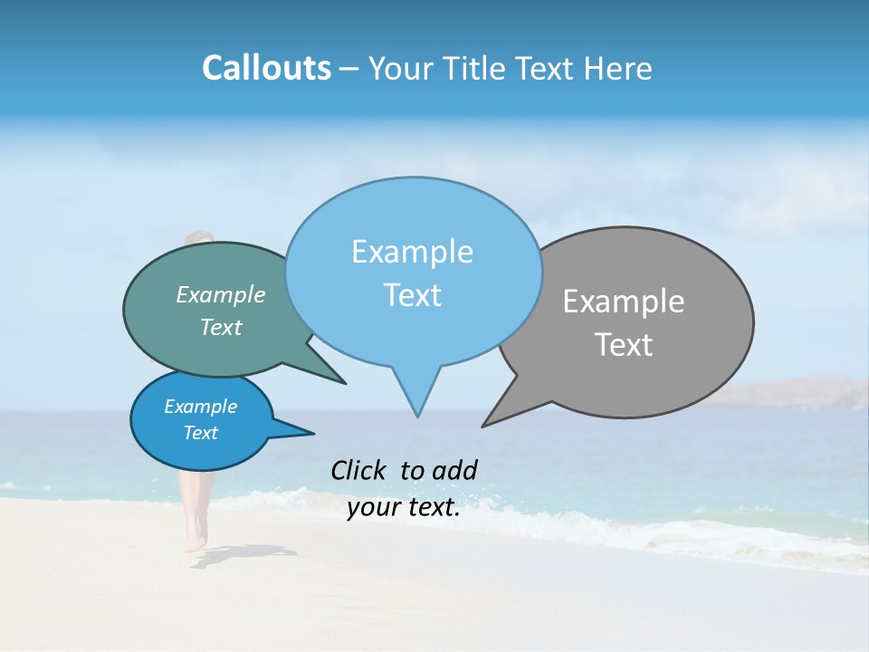 Portrait Training Summer PowerPoint Template