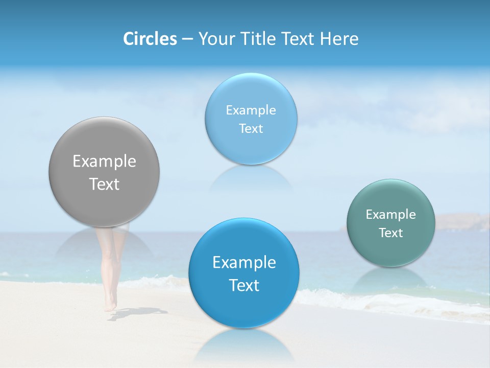 Portrait Training Summer PowerPoint Template