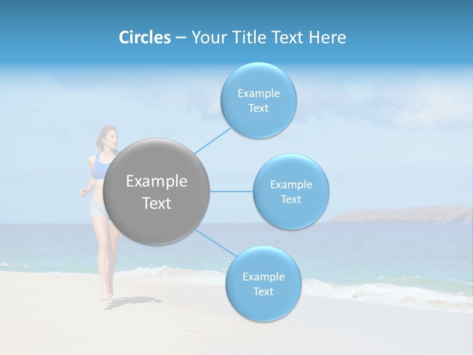 Portrait Training Summer PowerPoint Template