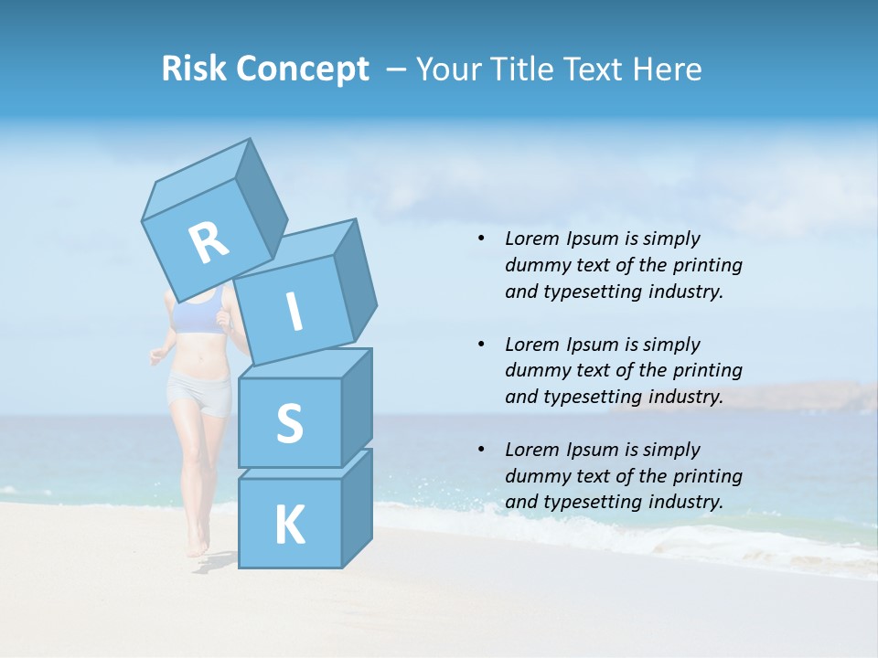 Portrait Training Summer PowerPoint Template