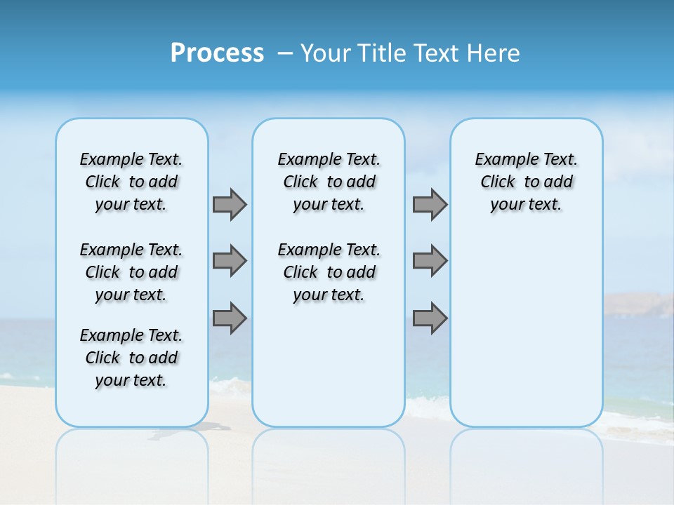 Portrait Training Summer PowerPoint Template