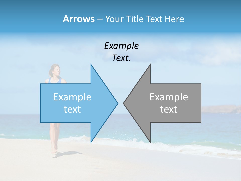 Portrait Training Summer PowerPoint Template