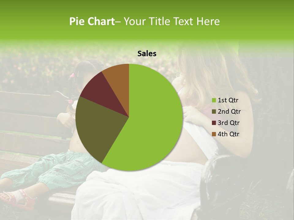 People Cheerful Woman PowerPoint Template