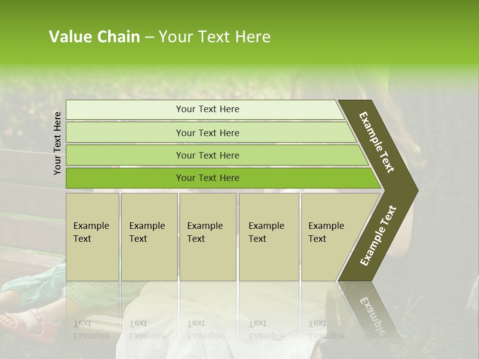 People Cheerful Woman PowerPoint Template