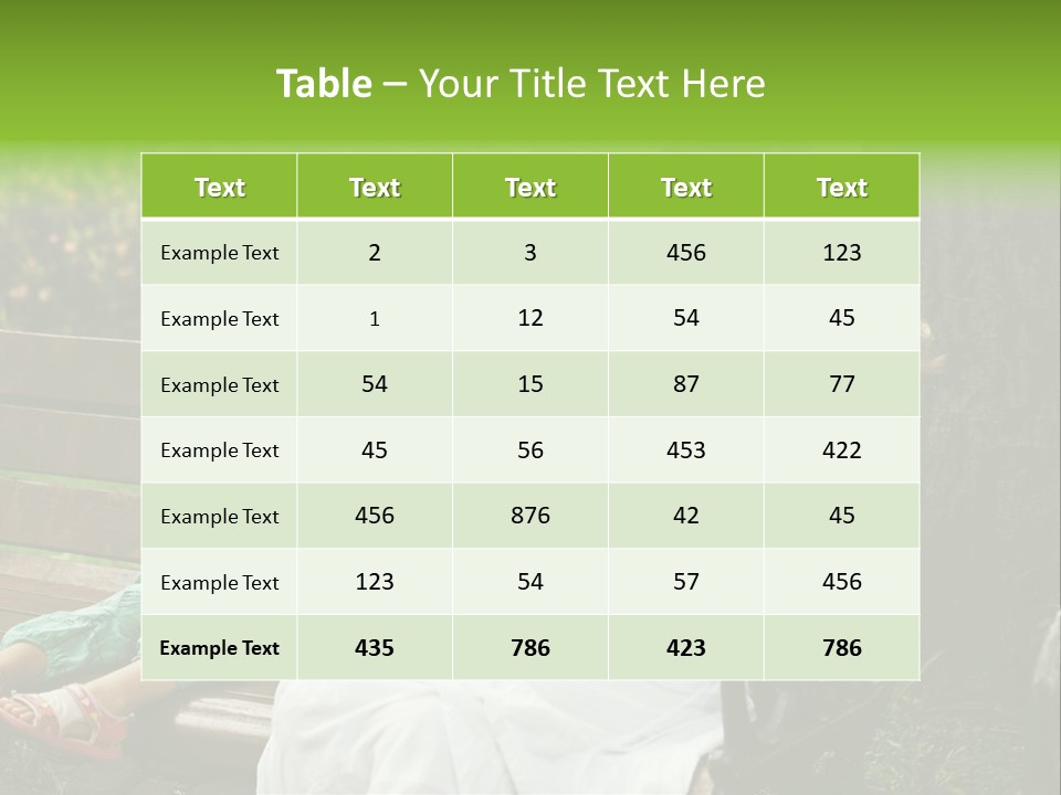 People Cheerful Woman PowerPoint Template