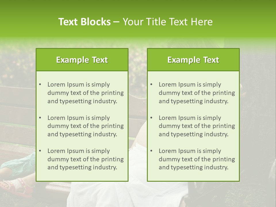 People Cheerful Woman PowerPoint Template