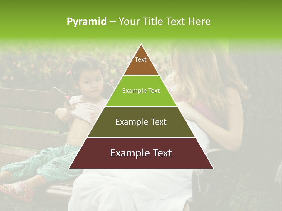 People Cheerful Woman PowerPoint Template