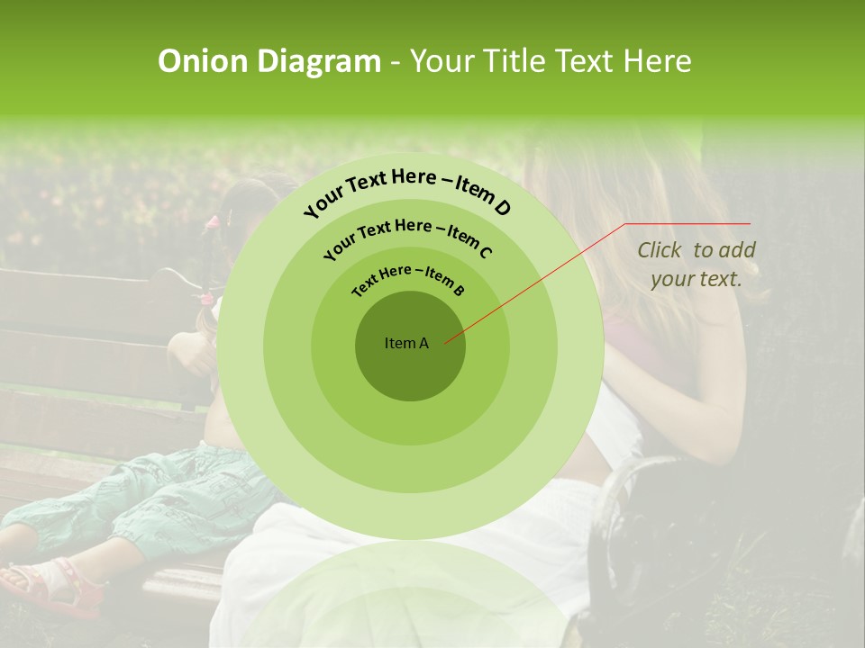 People Cheerful Woman PowerPoint Template