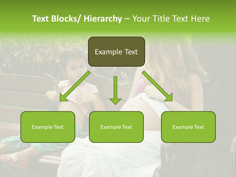 People Cheerful Woman PowerPoint Template