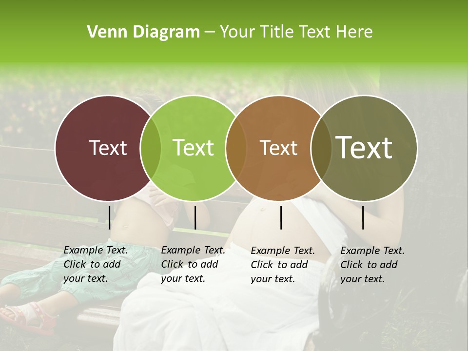 People Cheerful Woman PowerPoint Template