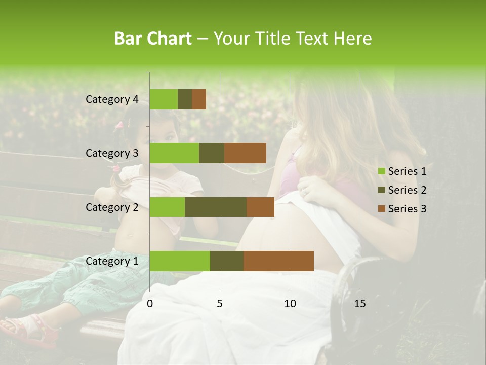 People Cheerful Woman PowerPoint Template