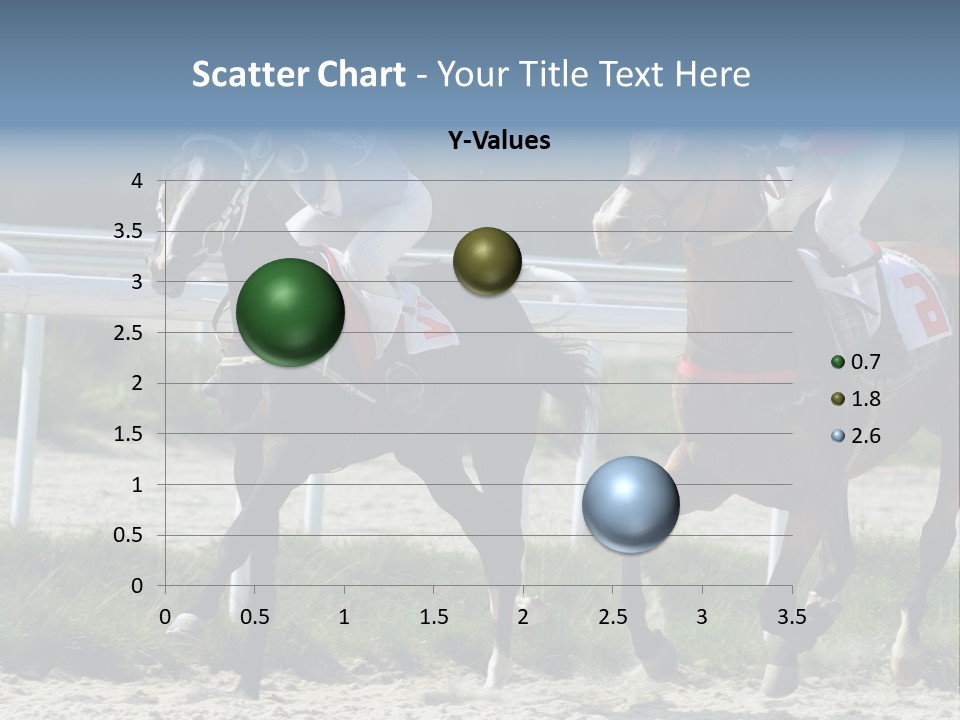 Outdoors Jockey Speed PowerPoint Template