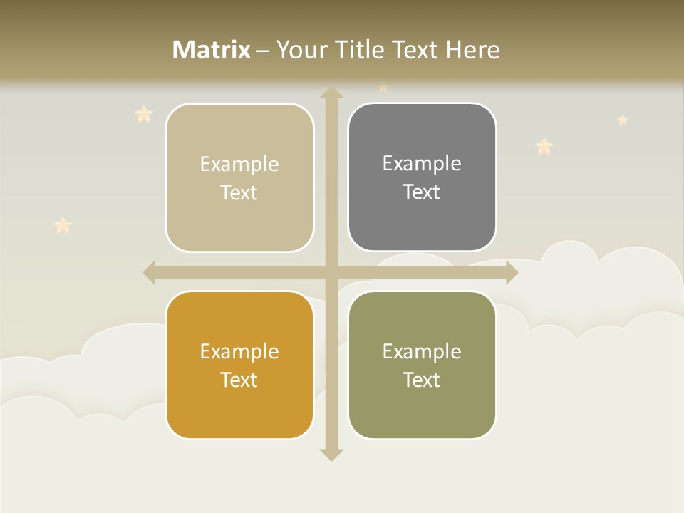 Wallpaper Sky Frame PowerPoint Template