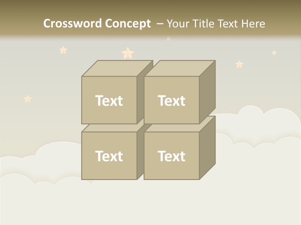 Wallpaper Sky Frame PowerPoint Template