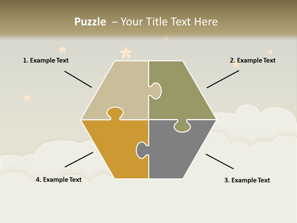 Wallpaper Sky Frame PowerPoint Template