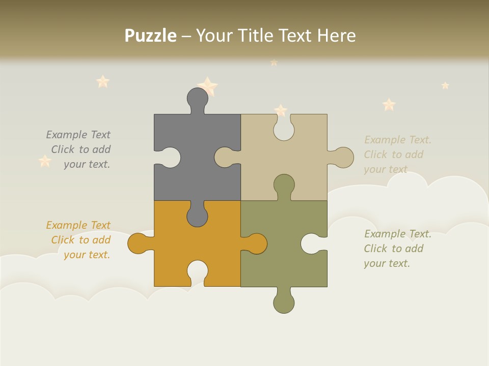 Wallpaper Sky Frame PowerPoint Template