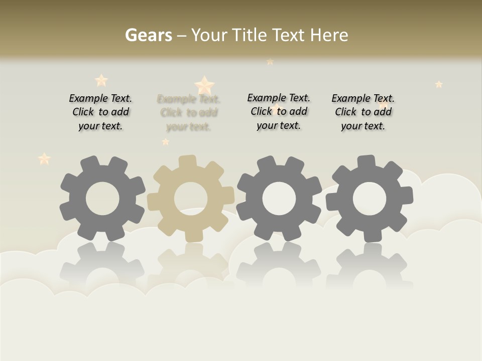 Wallpaper Sky Frame PowerPoint Template