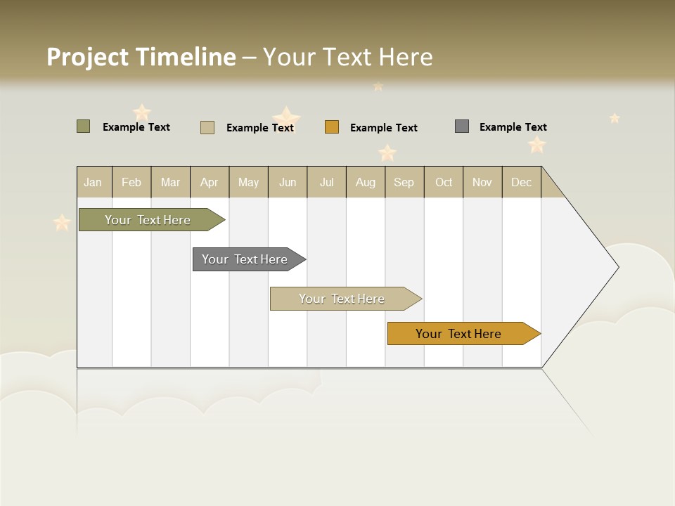 Wallpaper Sky Frame PowerPoint Template