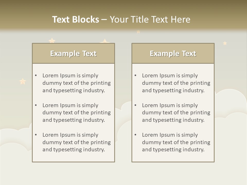 Wallpaper Sky Frame PowerPoint Template