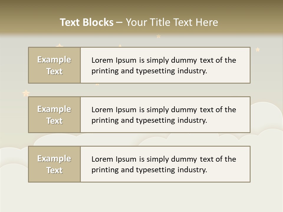 Wallpaper Sky Frame PowerPoint Template