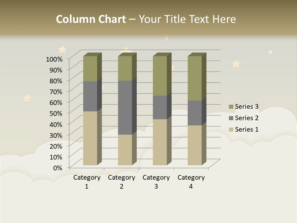 Wallpaper Sky Frame PowerPoint Template