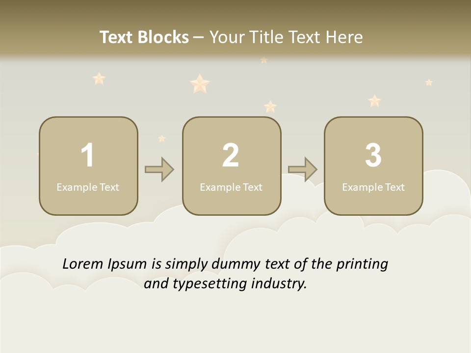 Wallpaper Sky Frame PowerPoint Template