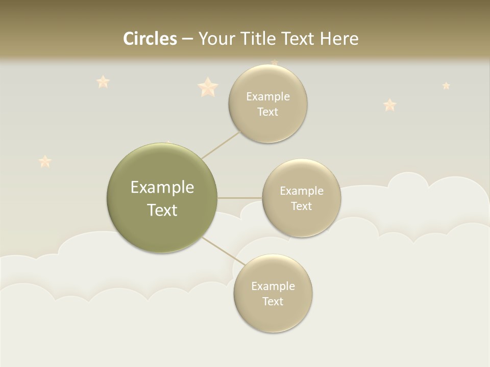 Wallpaper Sky Frame PowerPoint Template