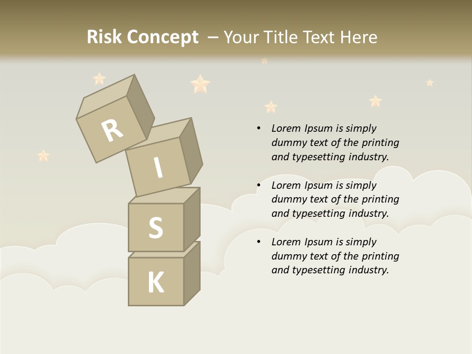 Wallpaper Sky Frame PowerPoint Template