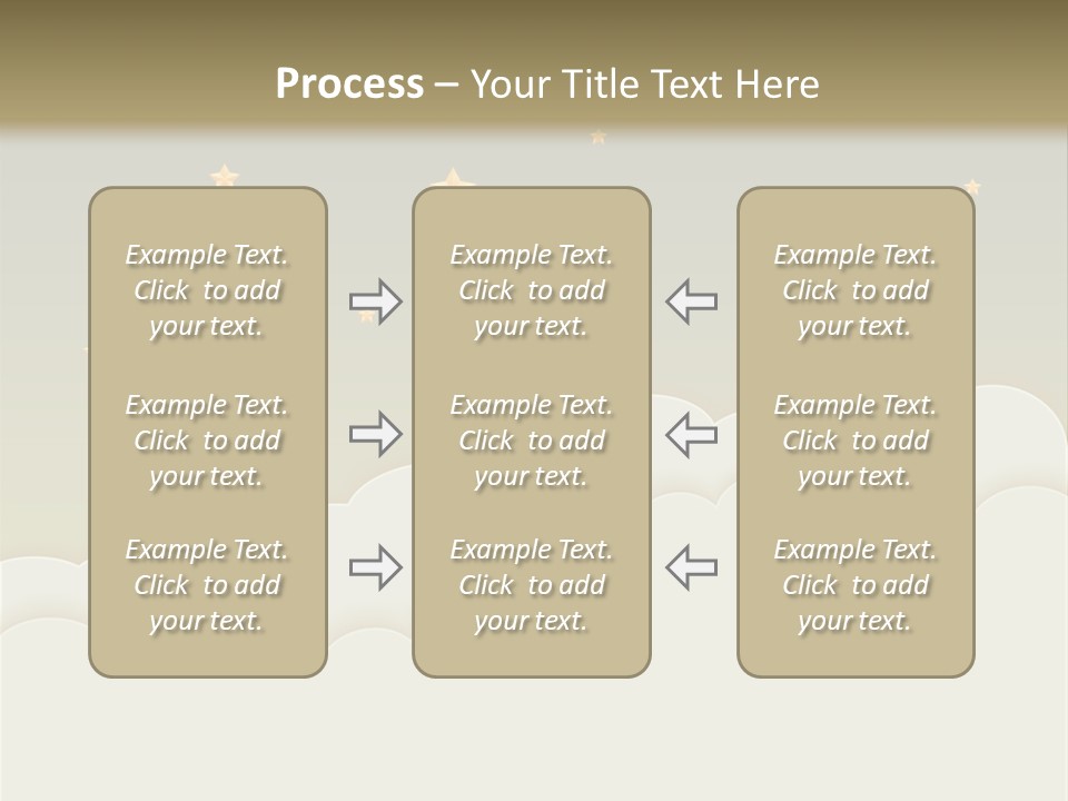 Wallpaper Sky Frame PowerPoint Template