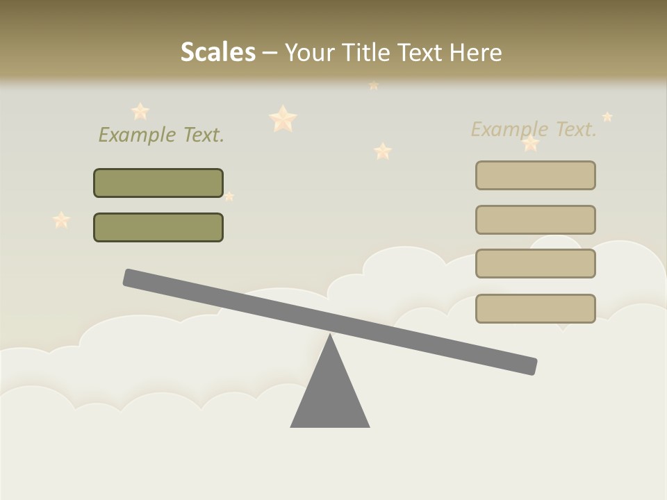 Wallpaper Sky Frame PowerPoint Template