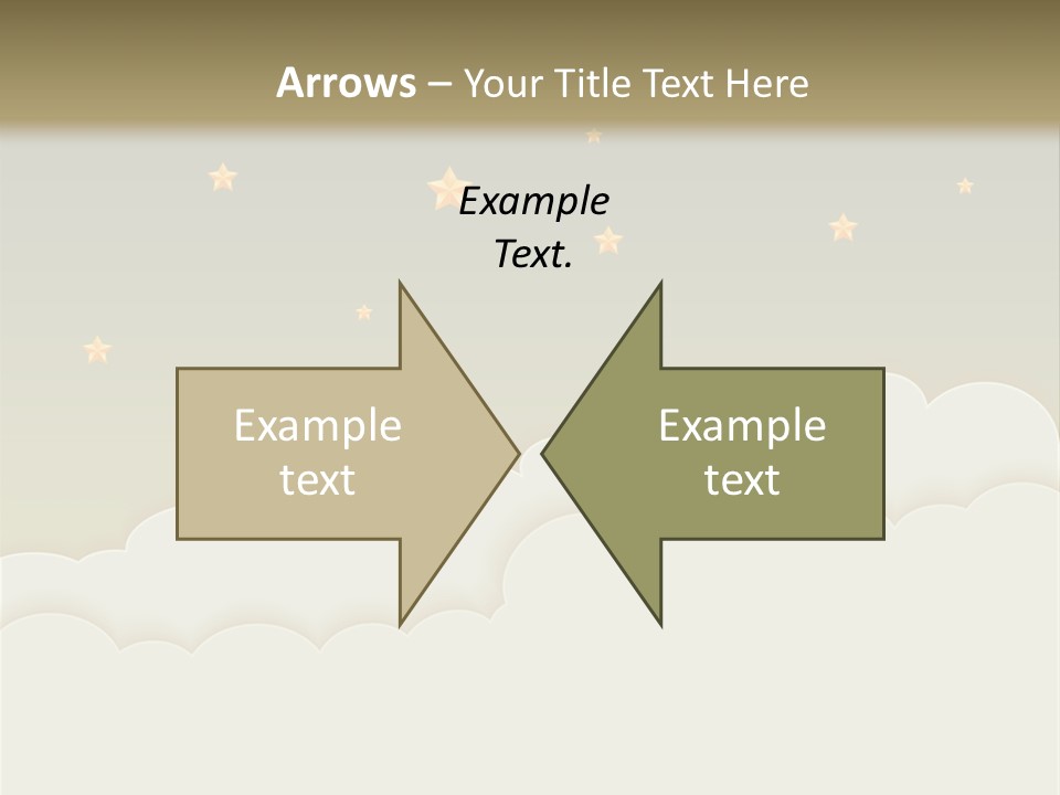 Wallpaper Sky Frame PowerPoint Template