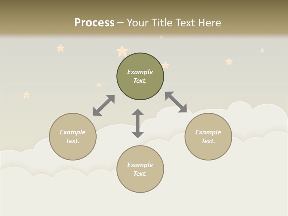 Wallpaper Sky Frame PowerPoint Template
