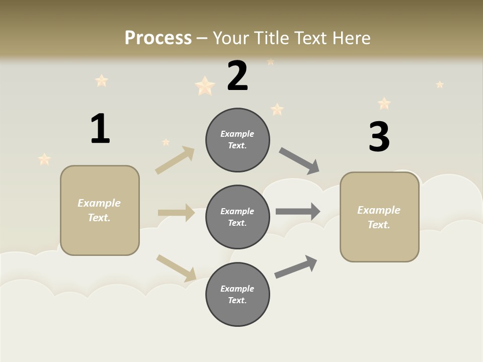 Wallpaper Sky Frame PowerPoint Template