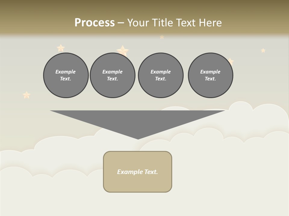 Wallpaper Sky Frame PowerPoint Template