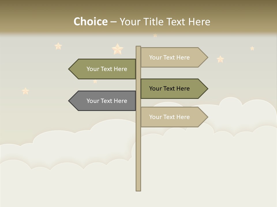 Wallpaper Sky Frame PowerPoint Template
