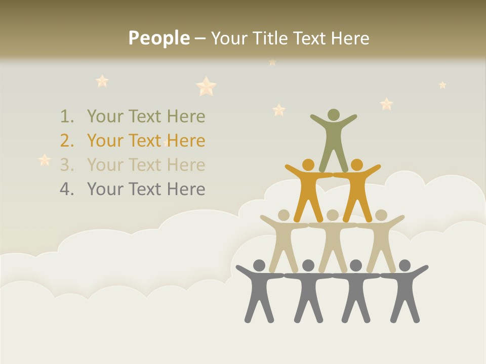 Wallpaper Sky Frame PowerPoint Template