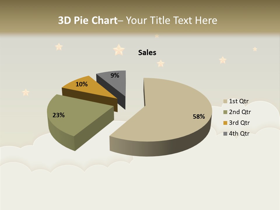 Wallpaper Sky Frame PowerPoint Template