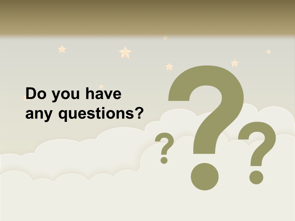 Wallpaper Sky Frame PowerPoint Template