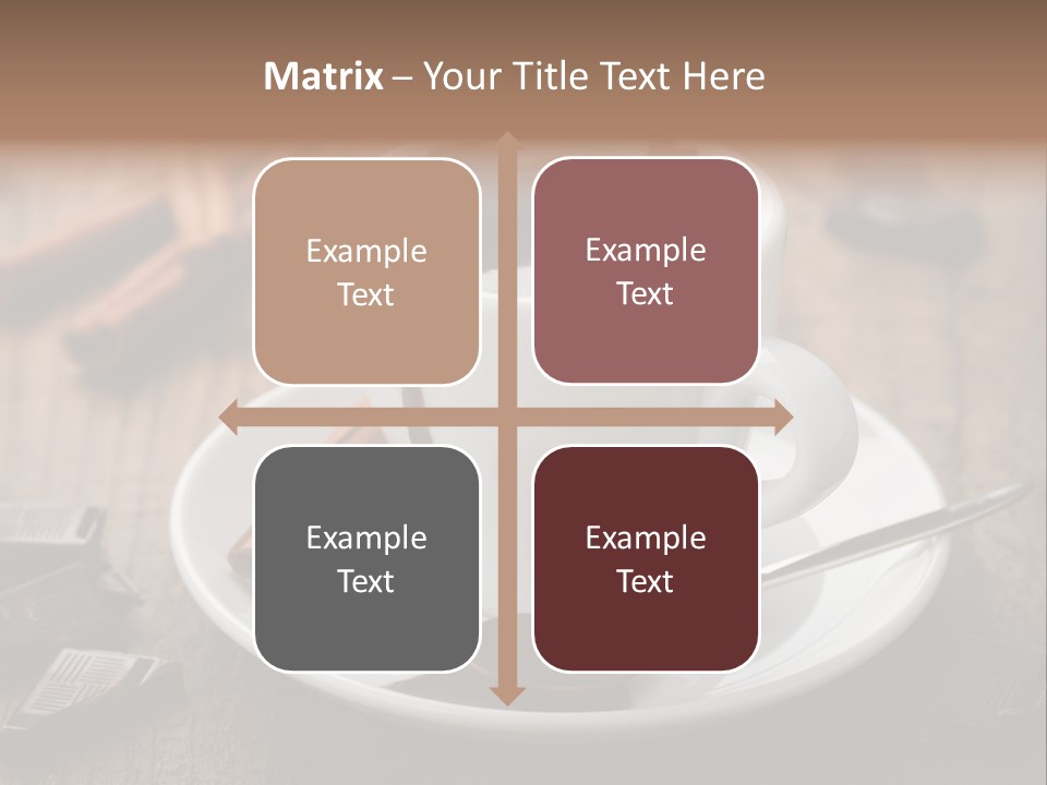Dessert Stick Natural PowerPoint Template