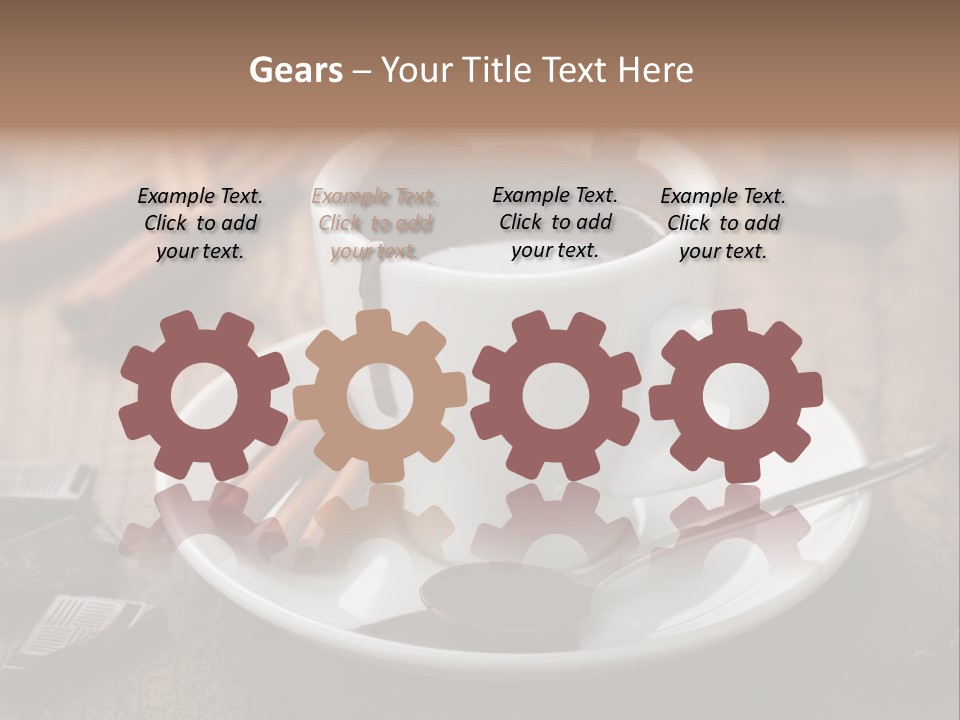 Dessert Stick Natural PowerPoint Template