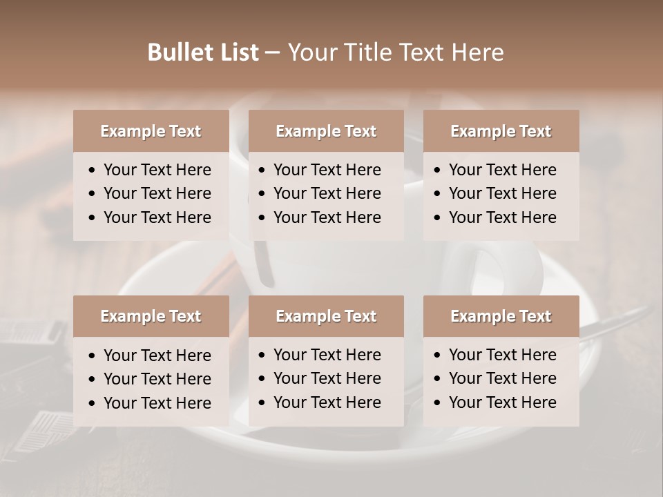 Dessert Stick Natural PowerPoint Template