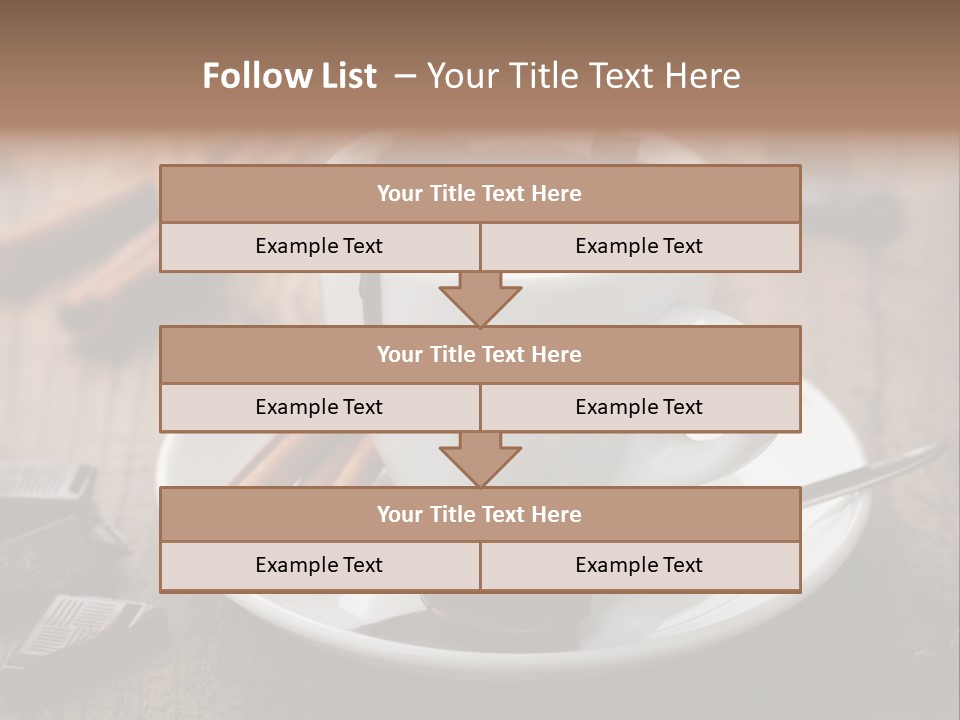 Dessert Stick Natural PowerPoint Template