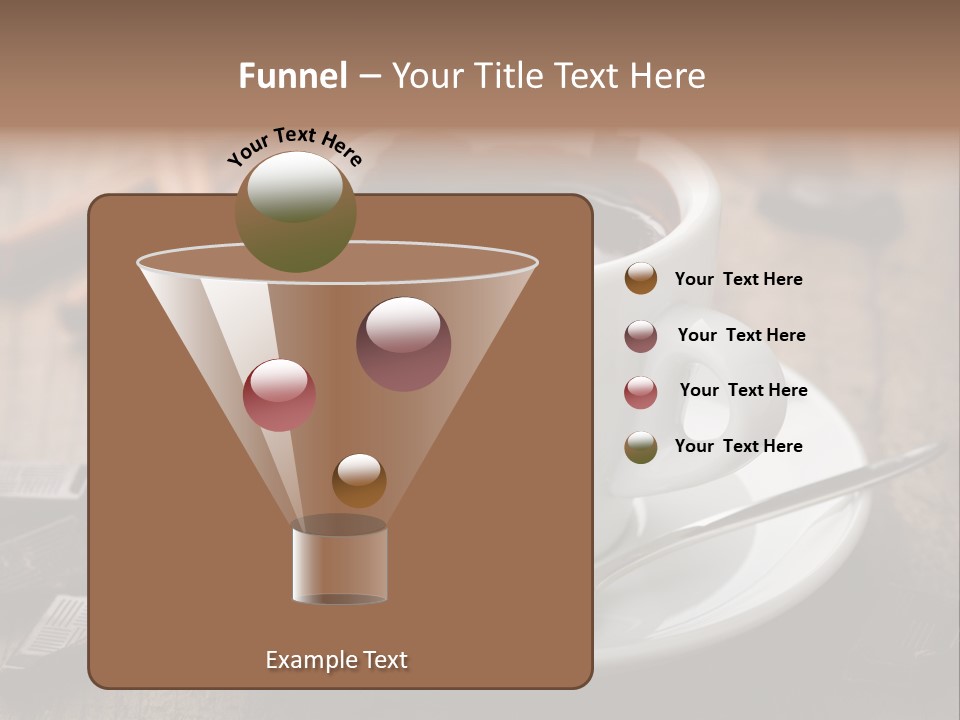 Dessert Stick Natural PowerPoint Template