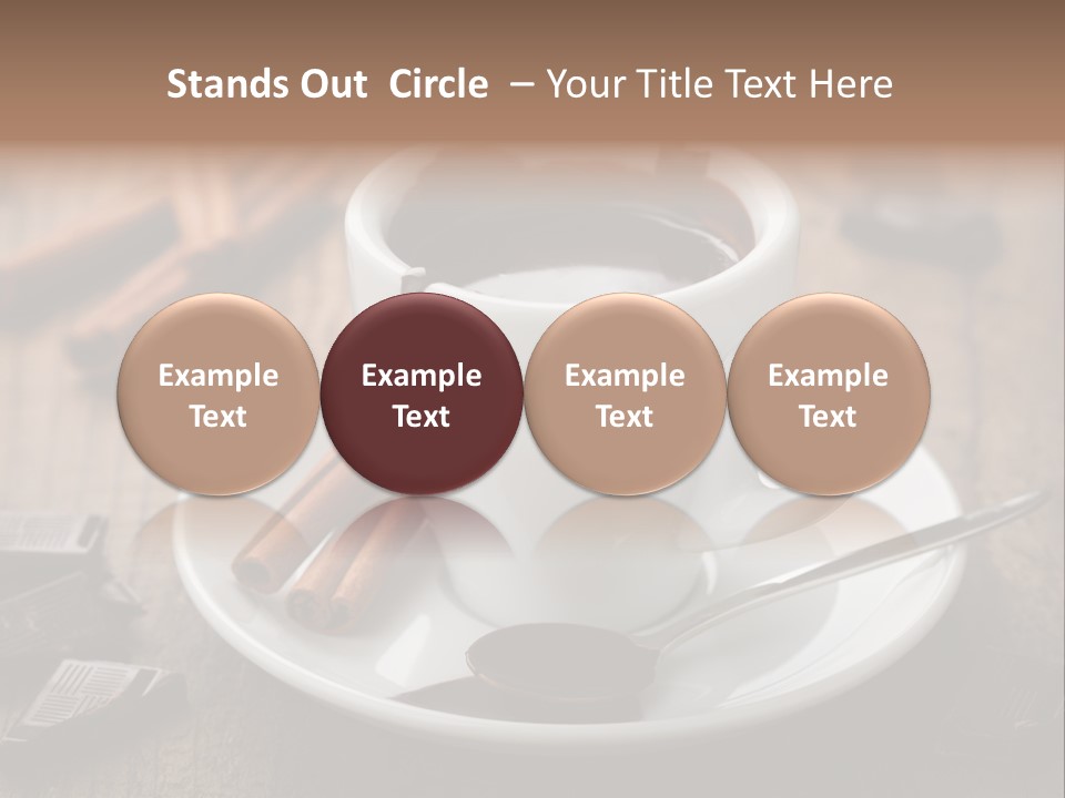 Dessert Stick Natural PowerPoint Template