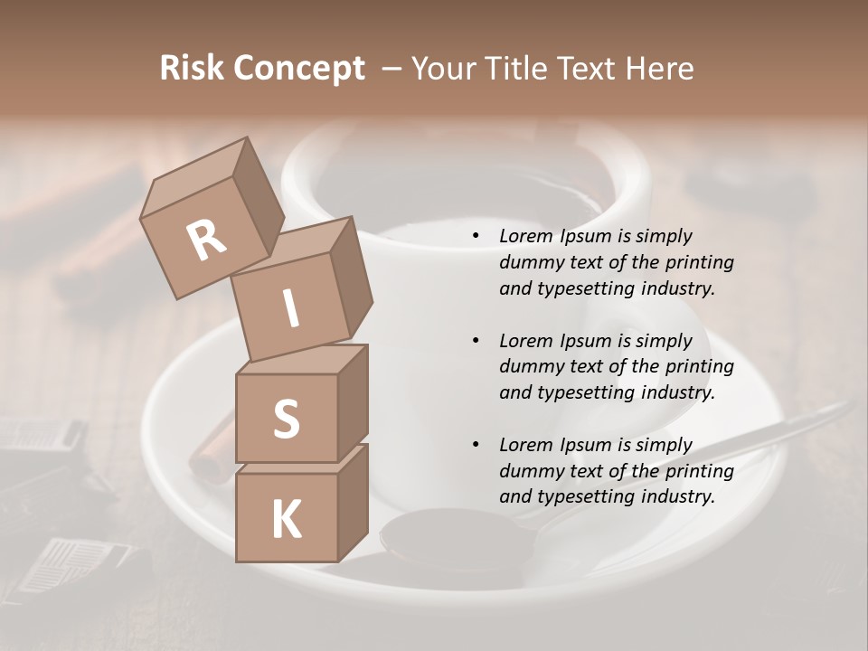 Dessert Stick Natural PowerPoint Template