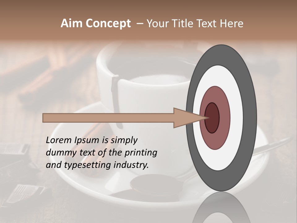 Dessert Stick Natural PowerPoint Template